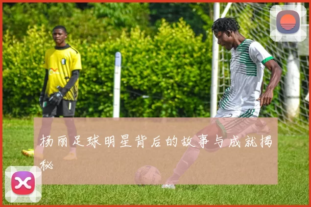 杨丽足球明星背后的故事与成就揭秘